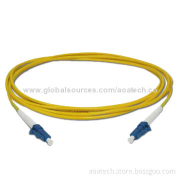 Fiber-optic LC Patch Cord with High Return Loss and Low Insertion LossNew